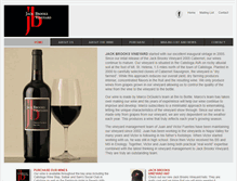 Tablet Screenshot of jbvineyard.com